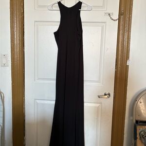 VFSHOW-New Elegant Black Sleeveless Dress